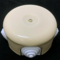 Нажмите для увеличения Коробка распределительная фарфоровая D78*H43мм Царский Стиль RS-507-00, Слоновая кость